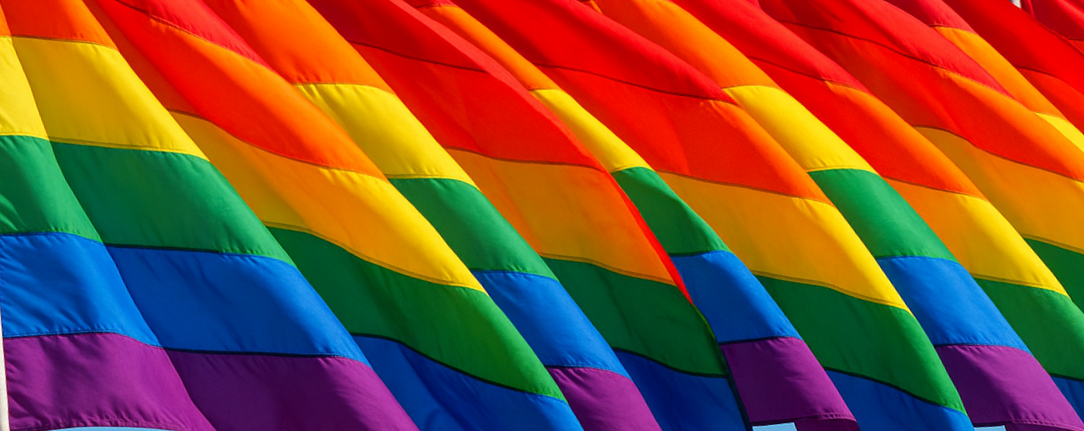 Pride flag background